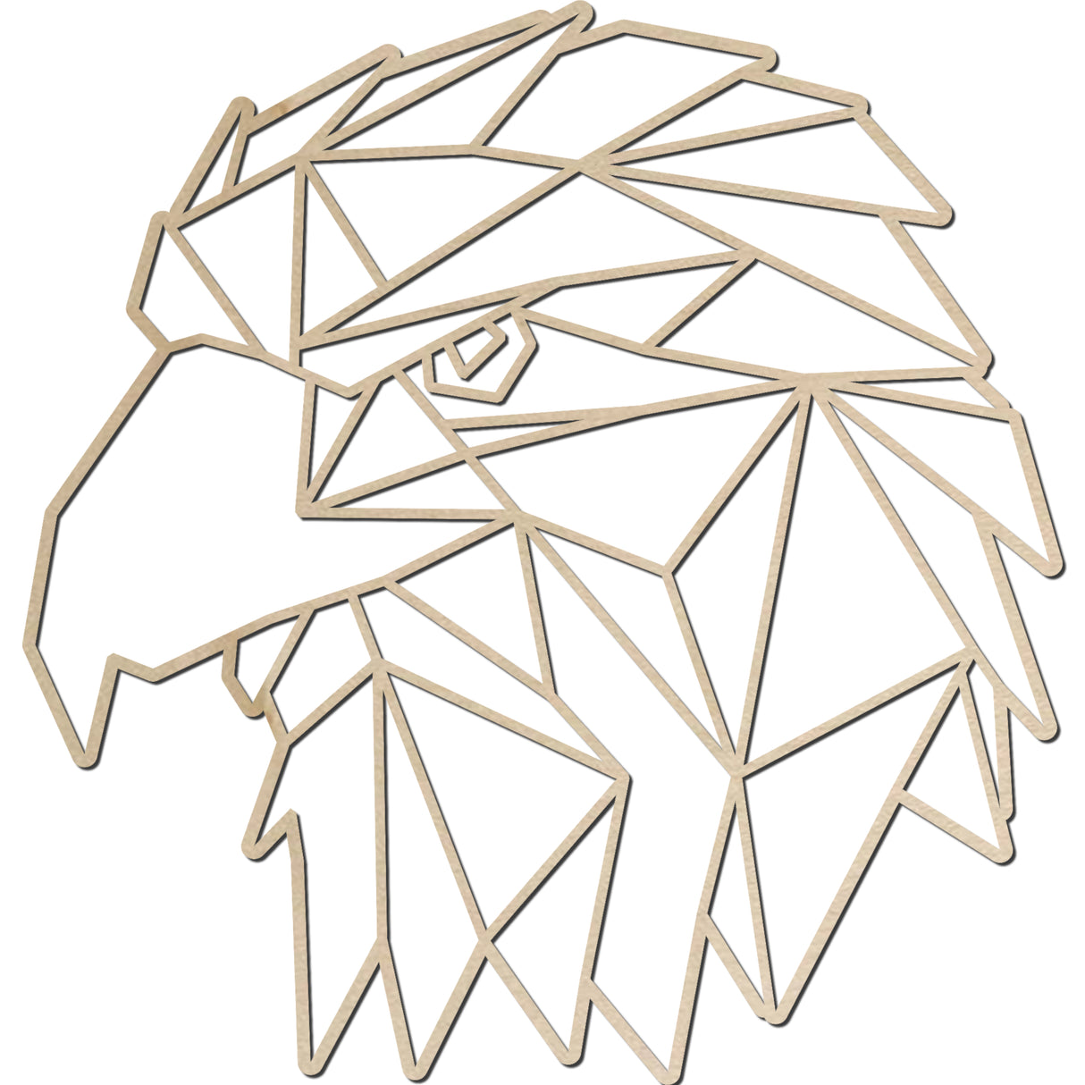 Geometrisches Tier "Adler"