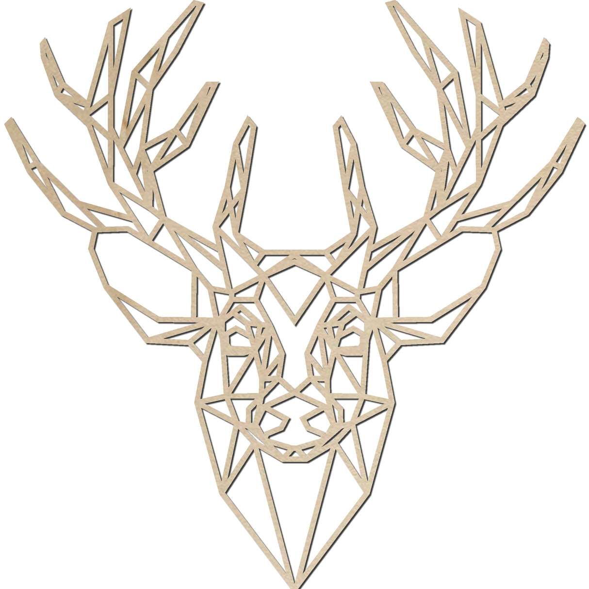 Geometrisches Tier "Hirsch"