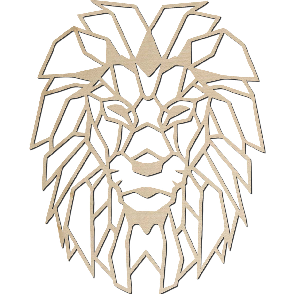 Geometrisches Tier "Löwe"