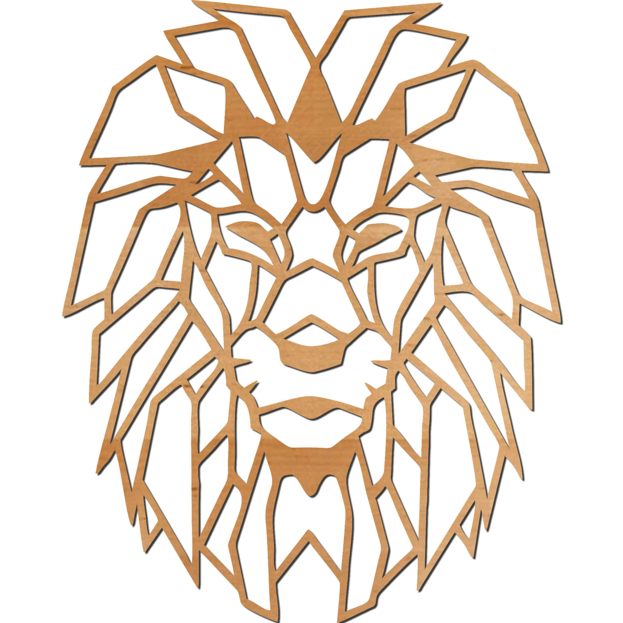 Geometrisches Tier "Löwe"
