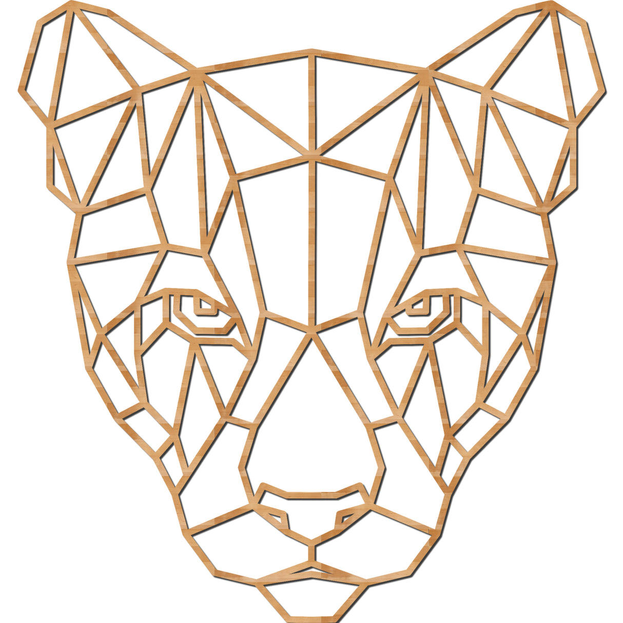 Geometrisches Tier "Löwin"