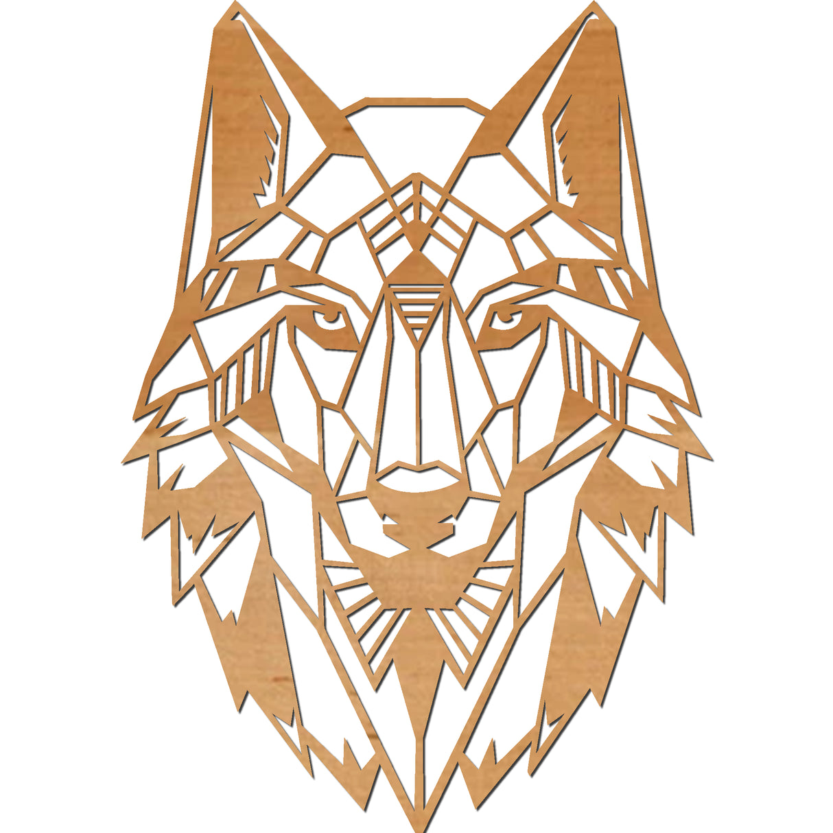 Geometrisches Tier "Wolf"
