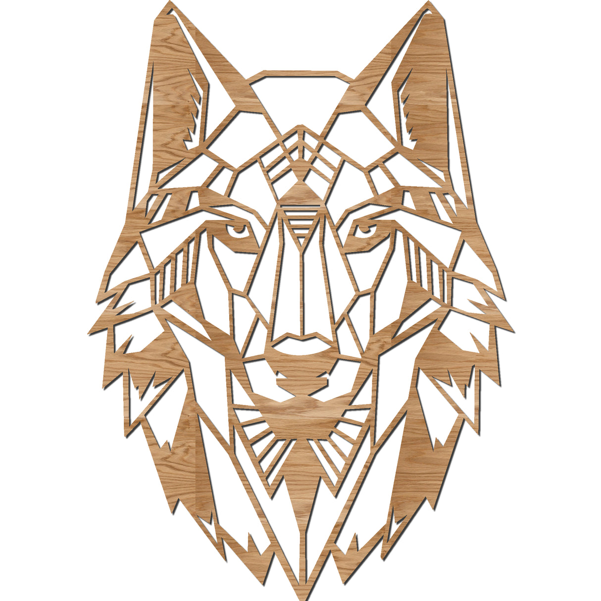 Geometrisches Tier "Wolf"
