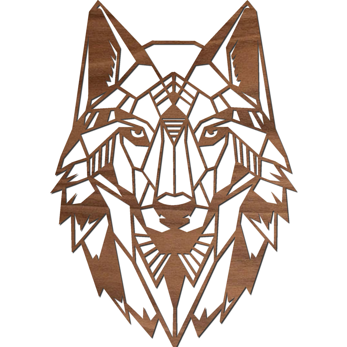 Geometrisches Tier "Wolf"